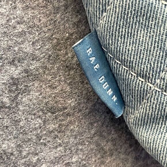 NWT RAE DUNN Crossbody Bag Blue Denim Quilted Purse With Matching Pouch New - Picture 3 of 14